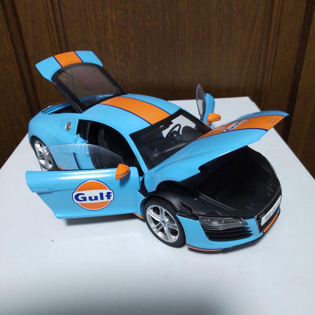 アウディ R8 ガルフ 1/18 京商