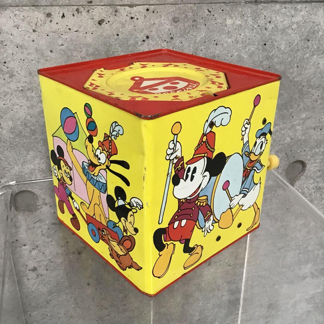 ミッキーマウス びっくり箱 W.D.P. カーニバル社