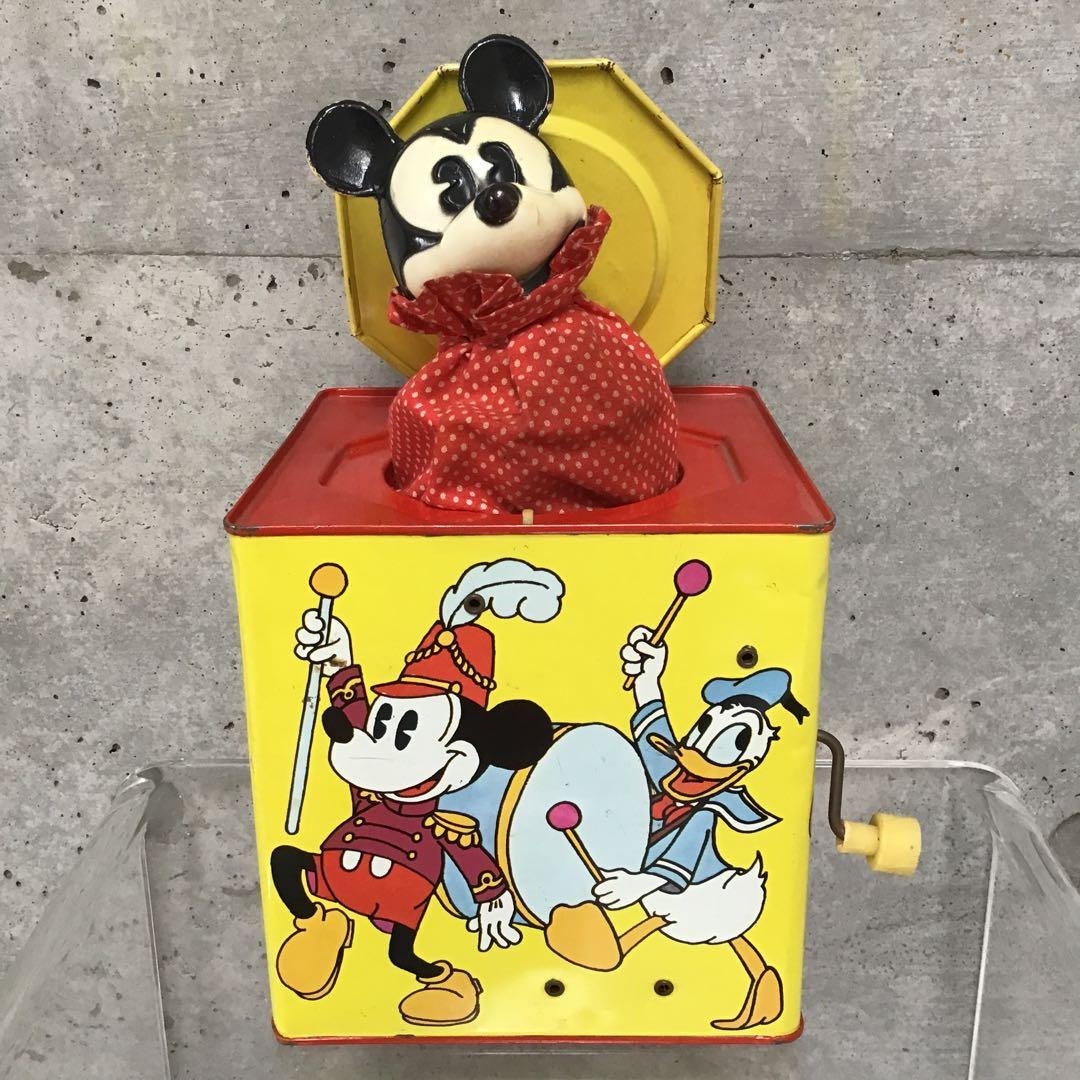 ミッキーマウス びっくり箱 W.D.P. カーニバル社