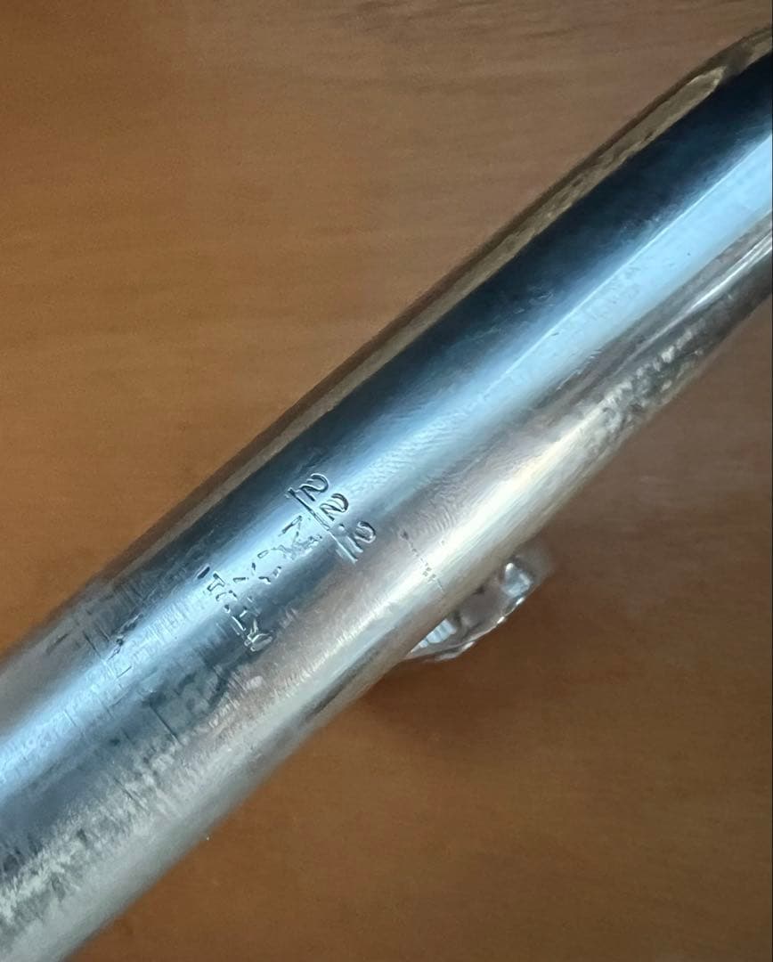 3ttt BIANCHI刻印ステム 100mm イタリア製 中古品