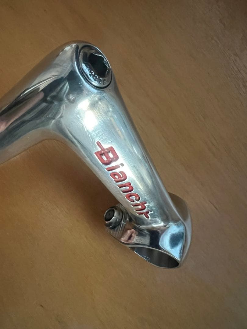 3ttt BIANCHI刻印ステム 100mm イタリア製 中古品