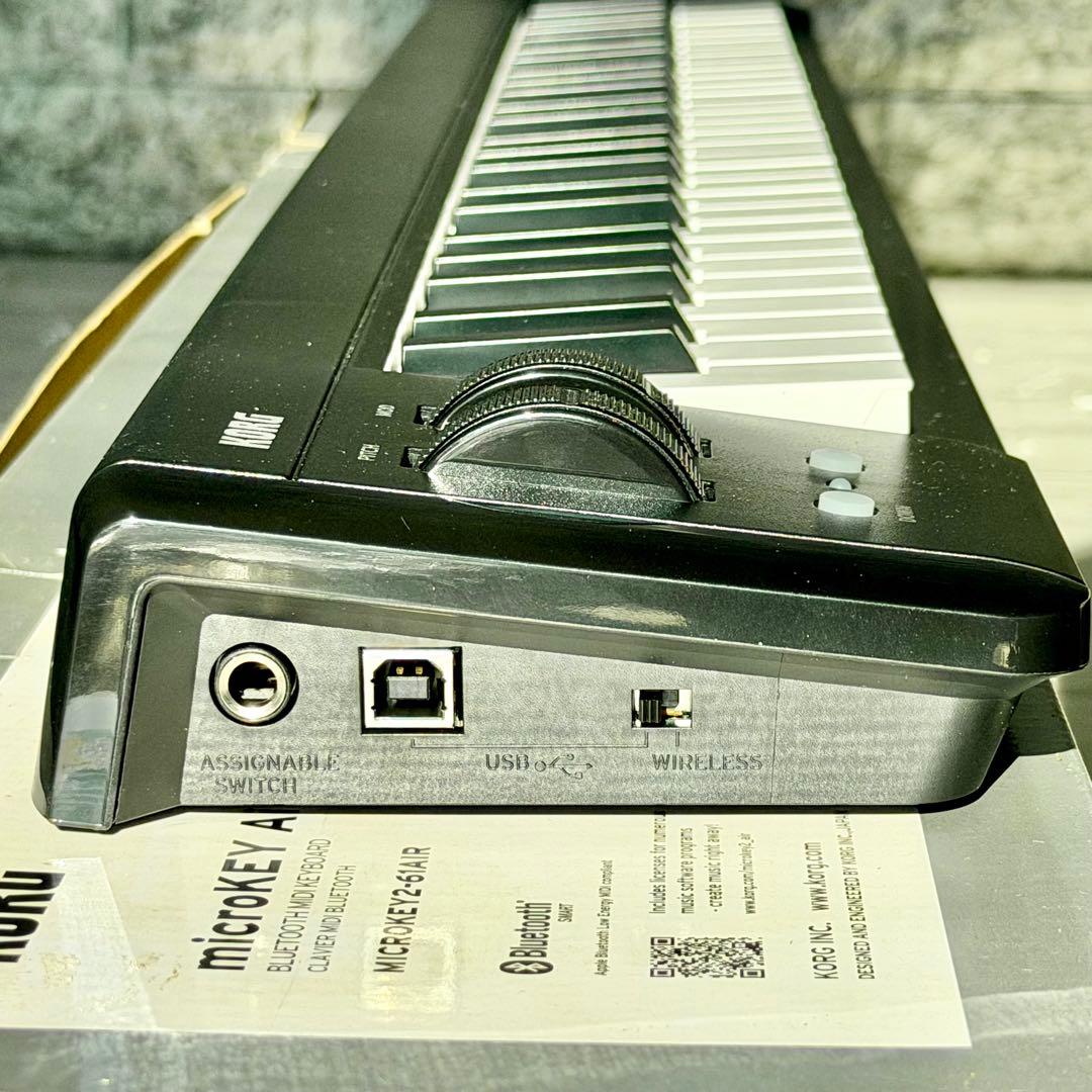 KORG「microKEY2-61Air」Bluetooth MIDIキーボード