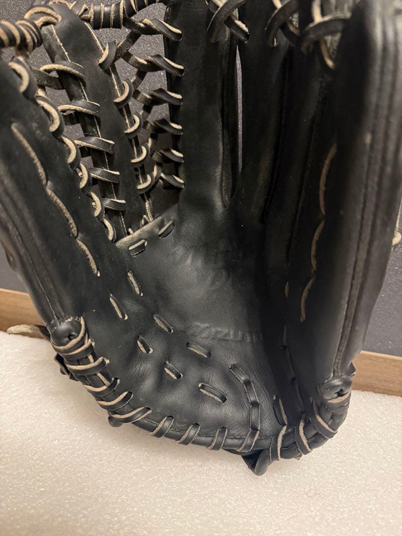 ★希少品★美品★ ミズノプロ ビックM 初期 イチローモデル 軟式 外野 少年