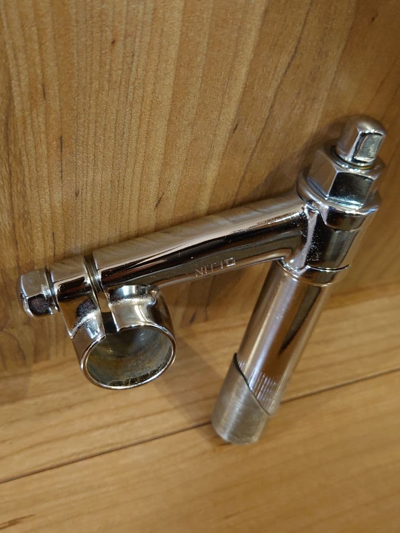 貴重なNITTO 天返し鉄ステム 旧車ピストに