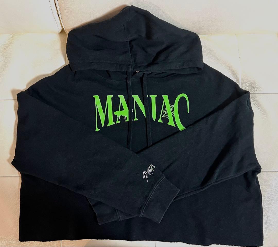 StrayKids 海外限定 MANIAC クロップド丈 パーカー Mサイズ