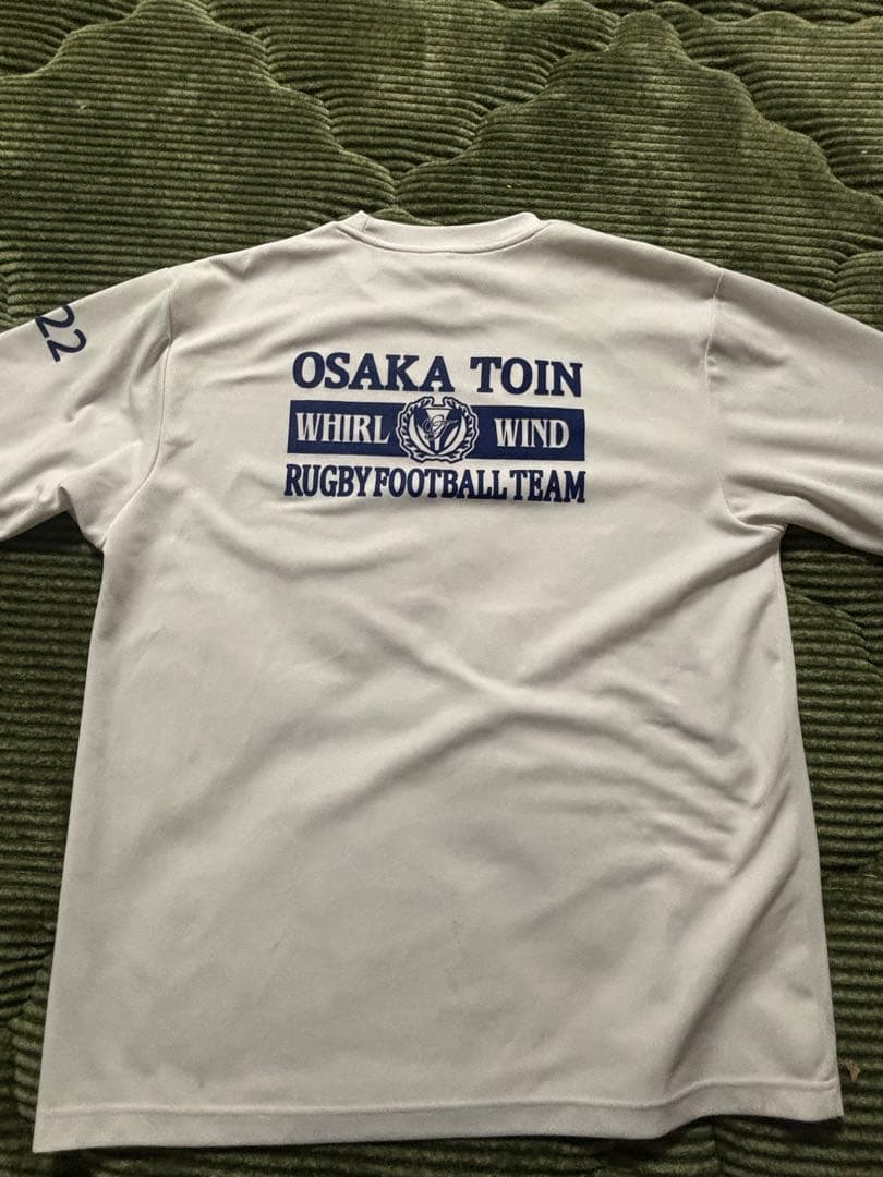 大阪桐蔭ラグビー部　白ロンT