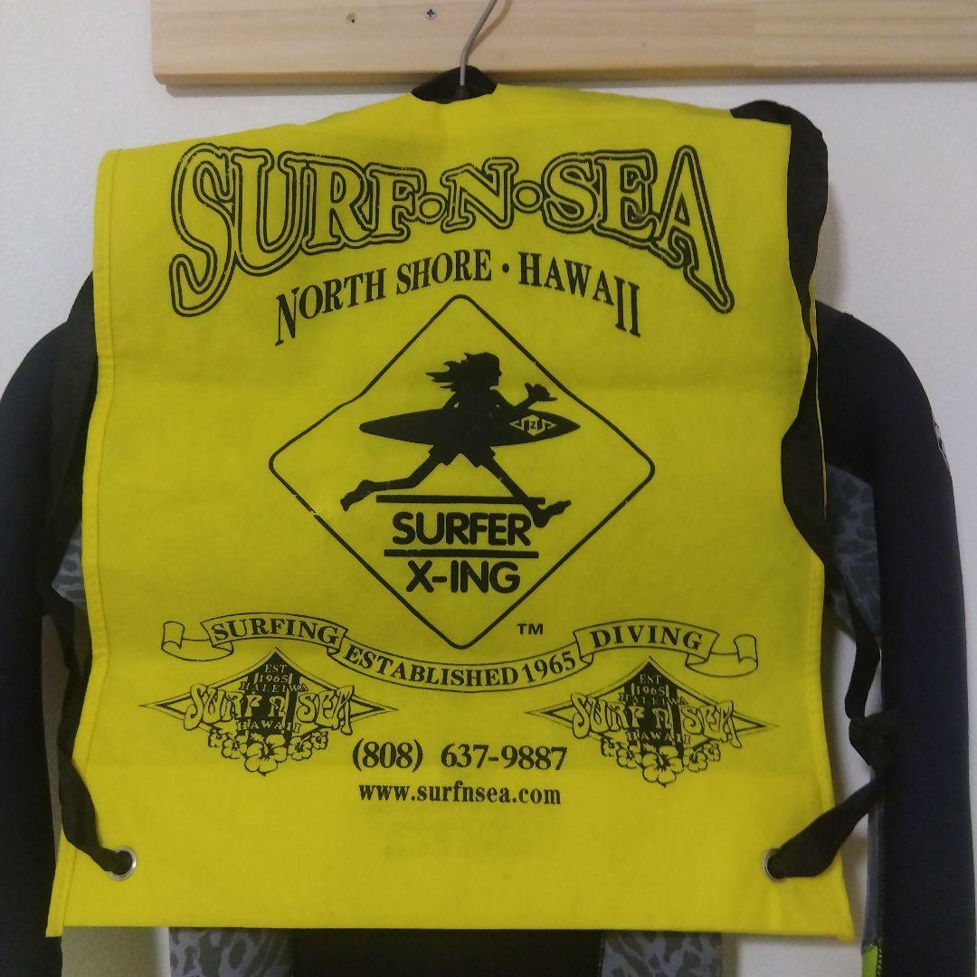 Rip Curl フルスーツ 黒/グレー/黄緑