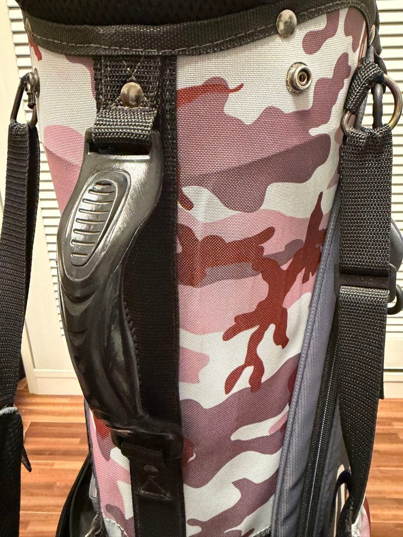 FIDRA 迷彩グレー スタンドキャディバック