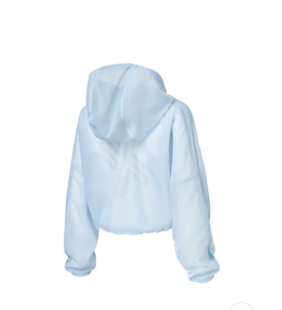 xexymix エアリーメッシュクロップド丈アノラック