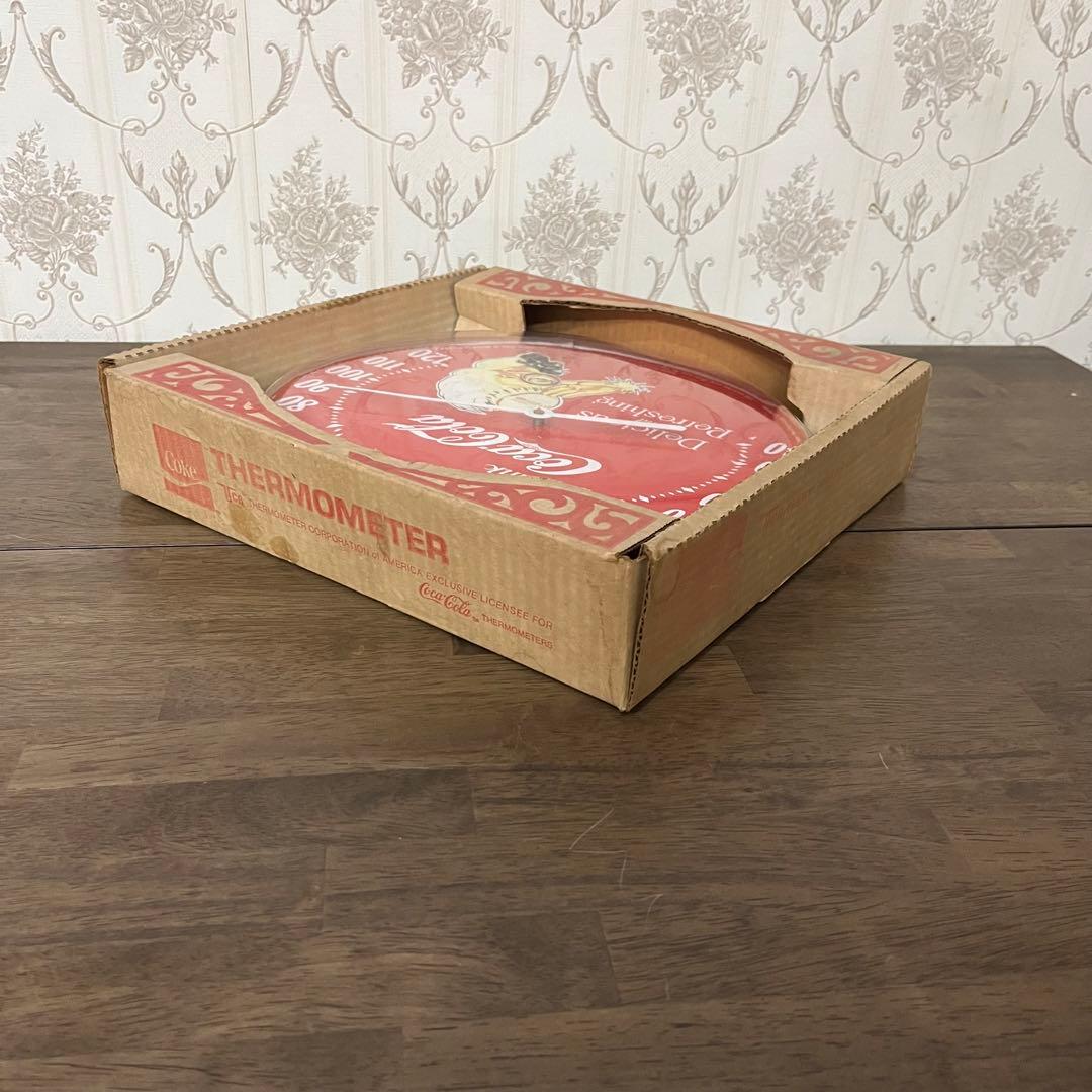 【アンティーク】コカ・コーラ サーモメイター 温度計 アメリカン雑貨 ビンテージ