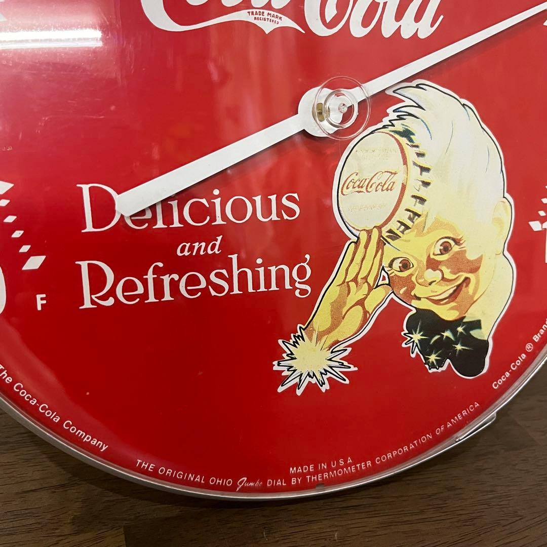 【アンティーク】コカ・コーラ サーモメイター 温度計 アメリカン雑貨 ビンテージ