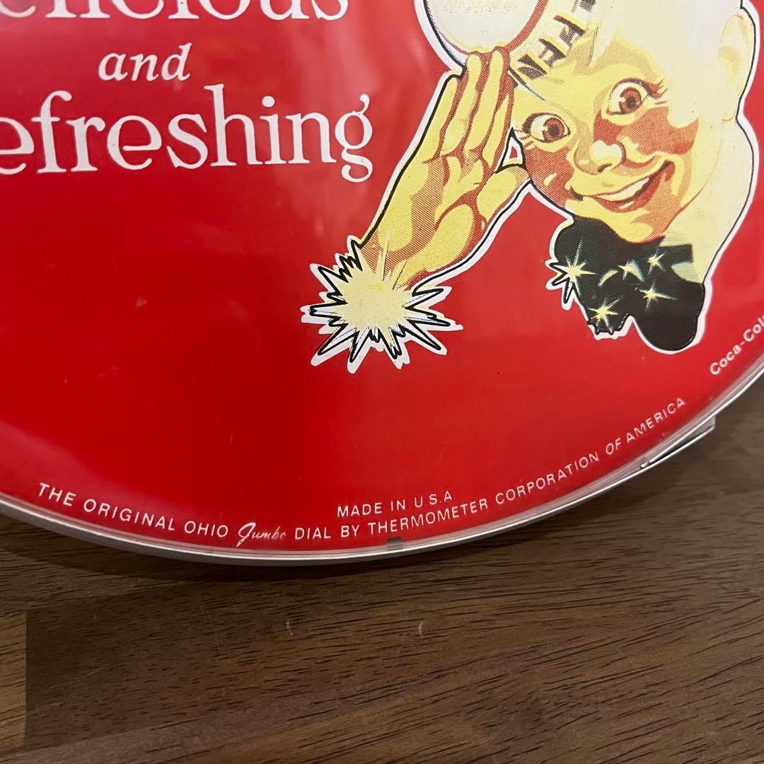 【アンティーク】コカ・コーラ サーモメイター 温度計 アメリカン雑貨 ビンテージ