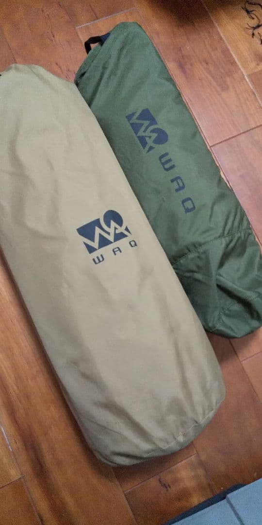 ワック WAQ 2way フォールディングコット インフレーターマット セット