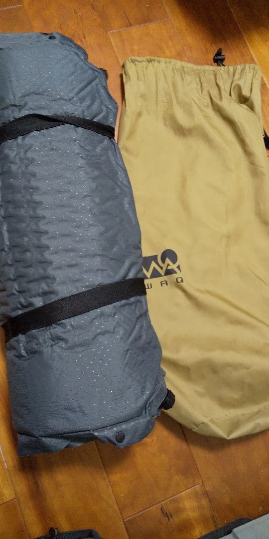 ワック WAQ 2way フォールディングコット インフレーターマット セット