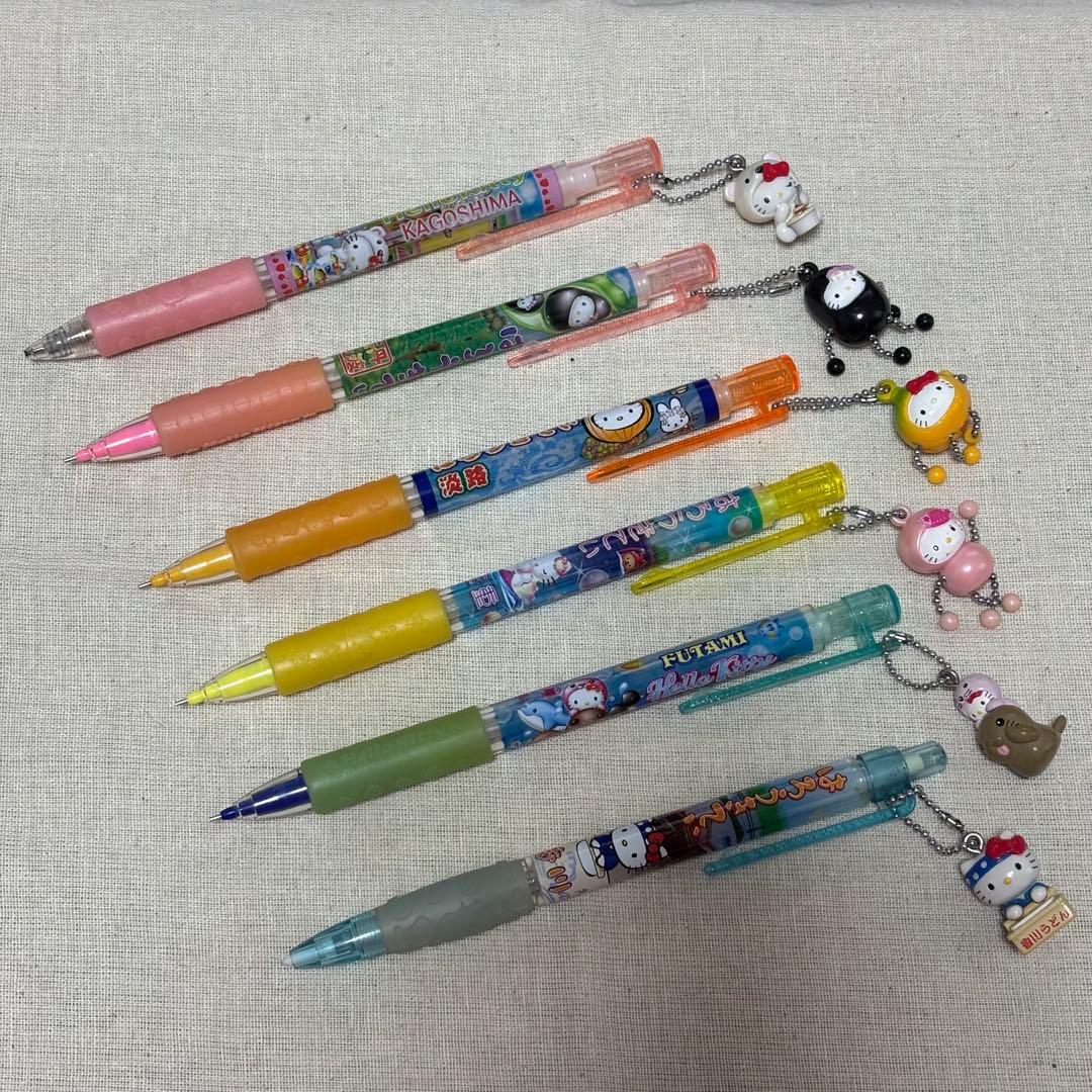 【18本まとめ売り】ハローキティ ご当地キティシャーペン
