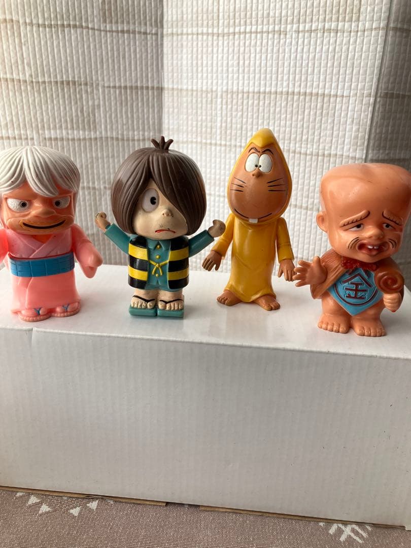 ゲゲゲの鬼太郎　ソフビ　昭和レトロ