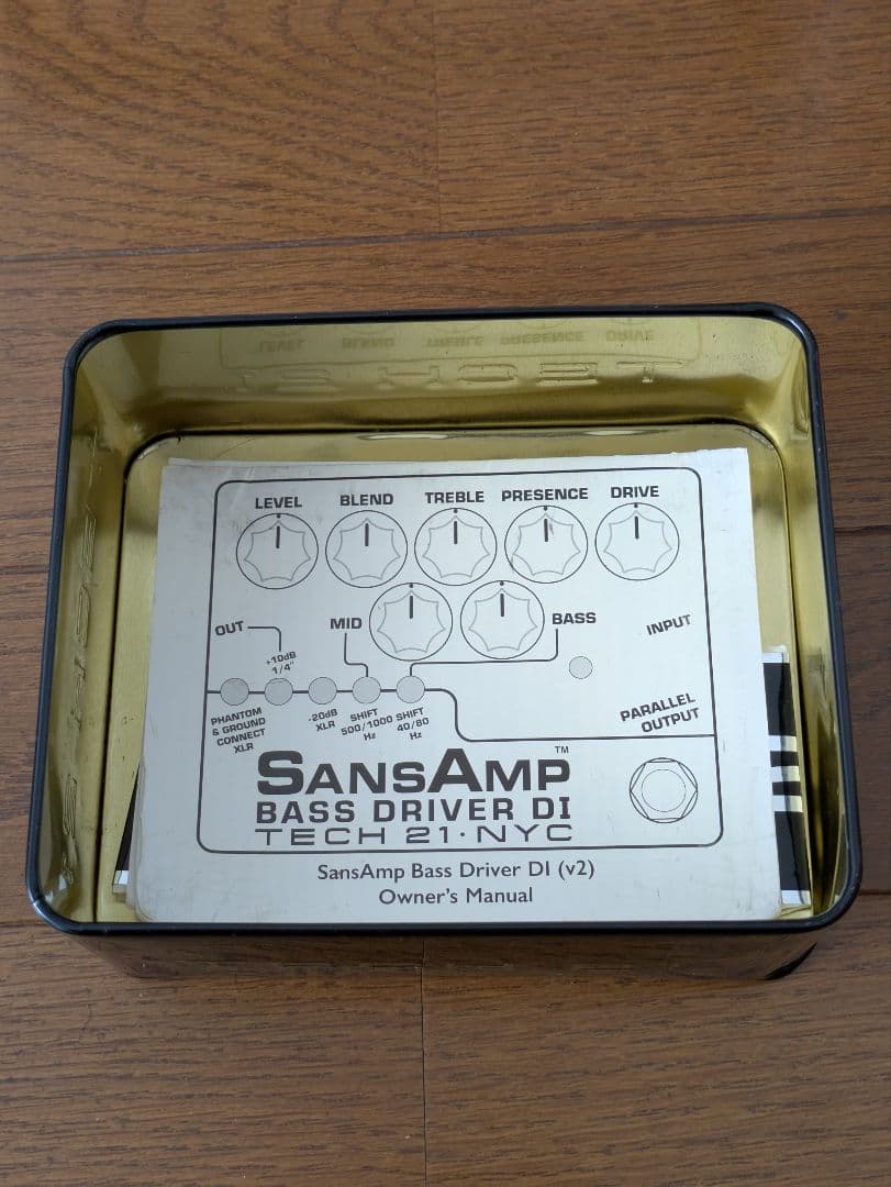 ベース Sans Amp BASS D DI V2