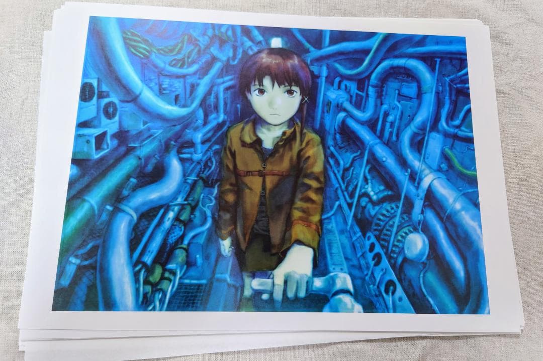 安倍吉俊　カラー複製イラスト　十年旅行　A/Bセット