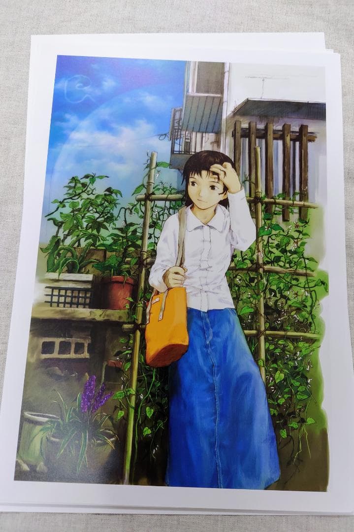 安倍吉俊　カラー複製イラスト　十年旅行　A/Bセット