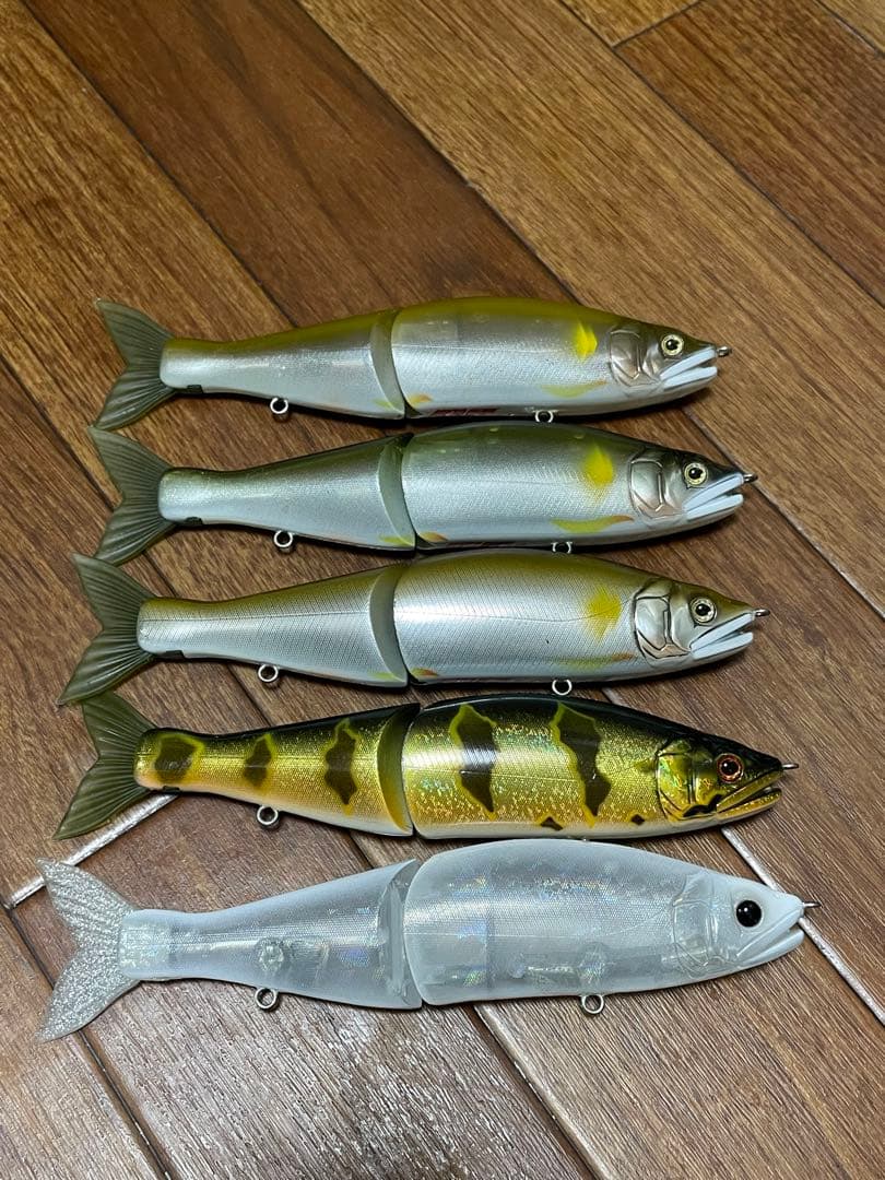 ガンクラフト　ジョインテッドクロー178 5個セット美品　極上カラー