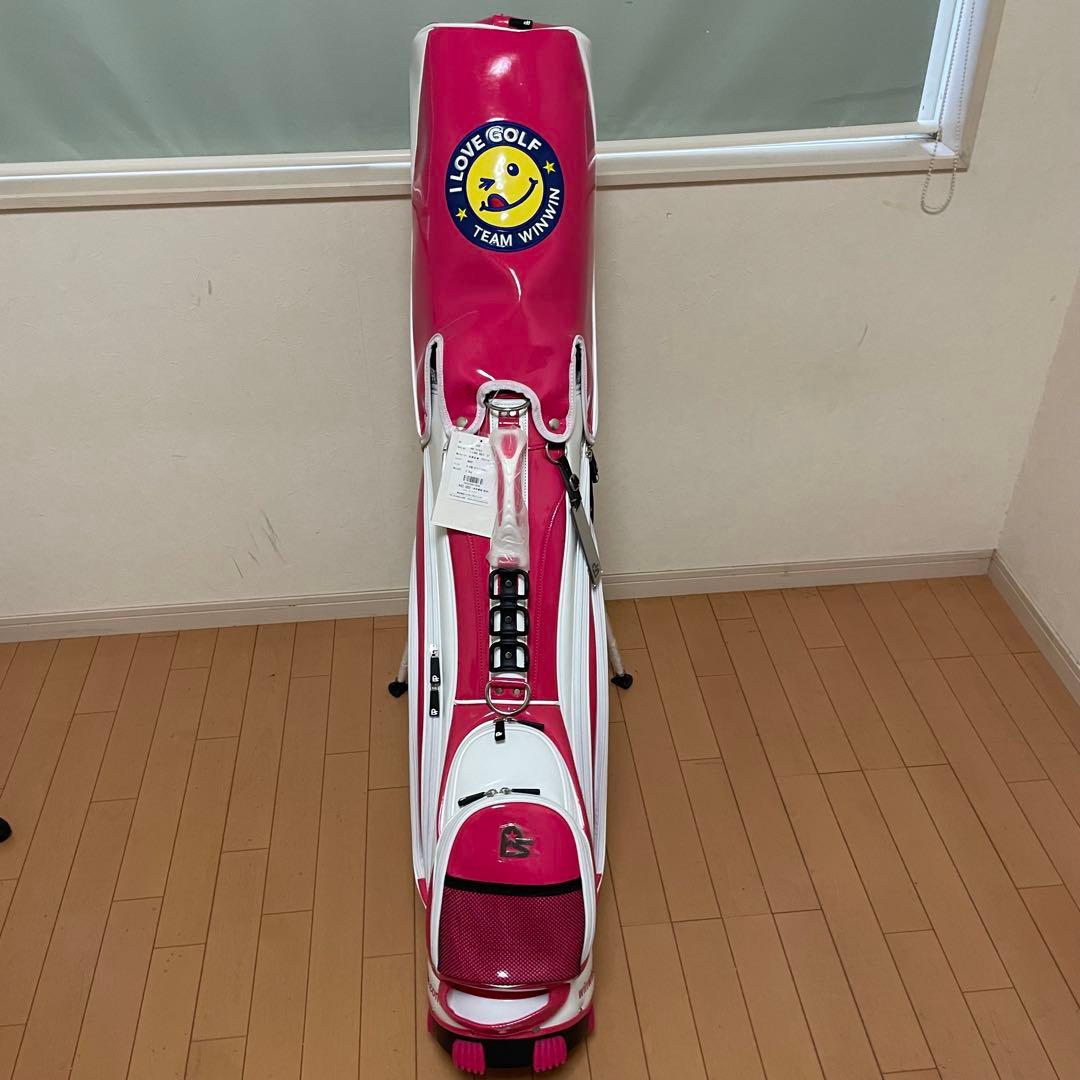 最終値下げ！ 【新品】 winwin-style スタンド付き キャディバッグ