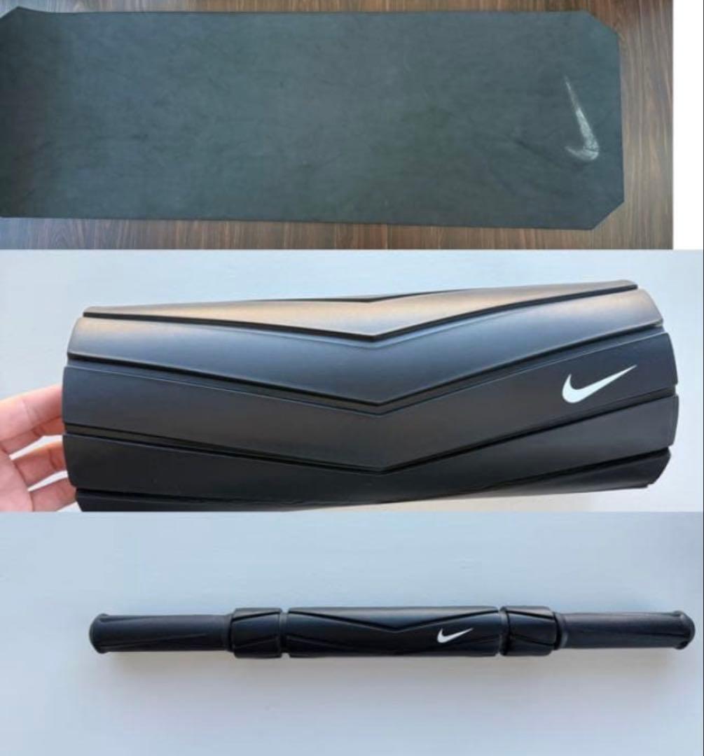 NIKE ストレッチ セット売り 筋膜ローラー ヨガマット