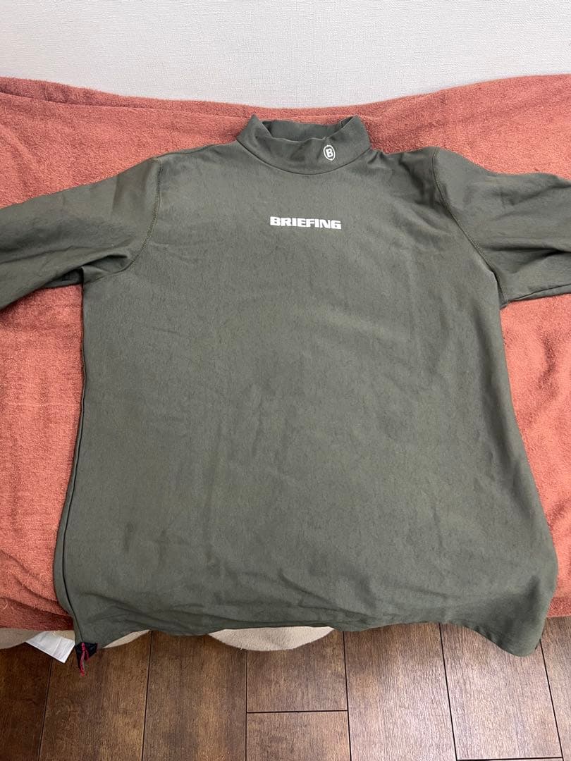 ブリーフィング　ウォームハイネック　長袖