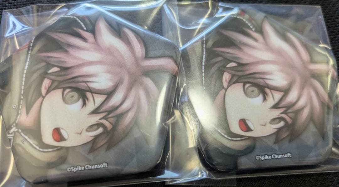 ダンガンロンパ ORBcafe オーブカフェ 等身缶バッジ 苗木誠