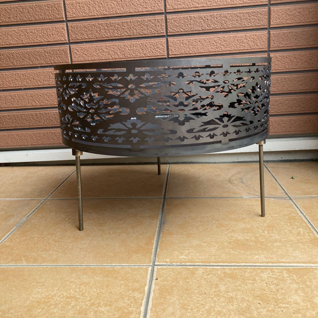 ★美品★山賊 サンゾクマウンテン 焚き火台 マウンコル 悪テガ ファイヤーピット