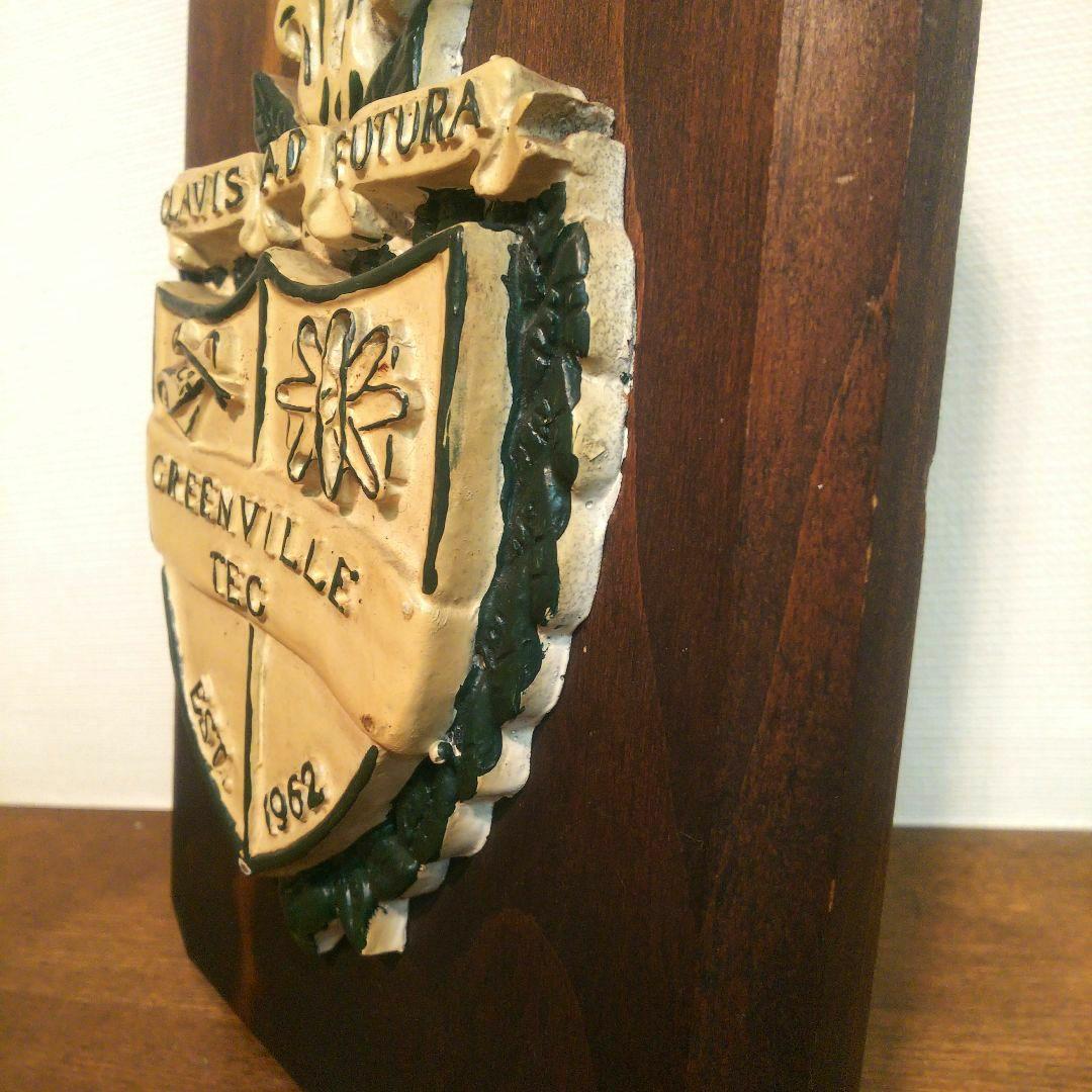 K*i様 ヴィンテージ 手彫り 木製 盾 セット カレッジ・ユニバーシティシリー