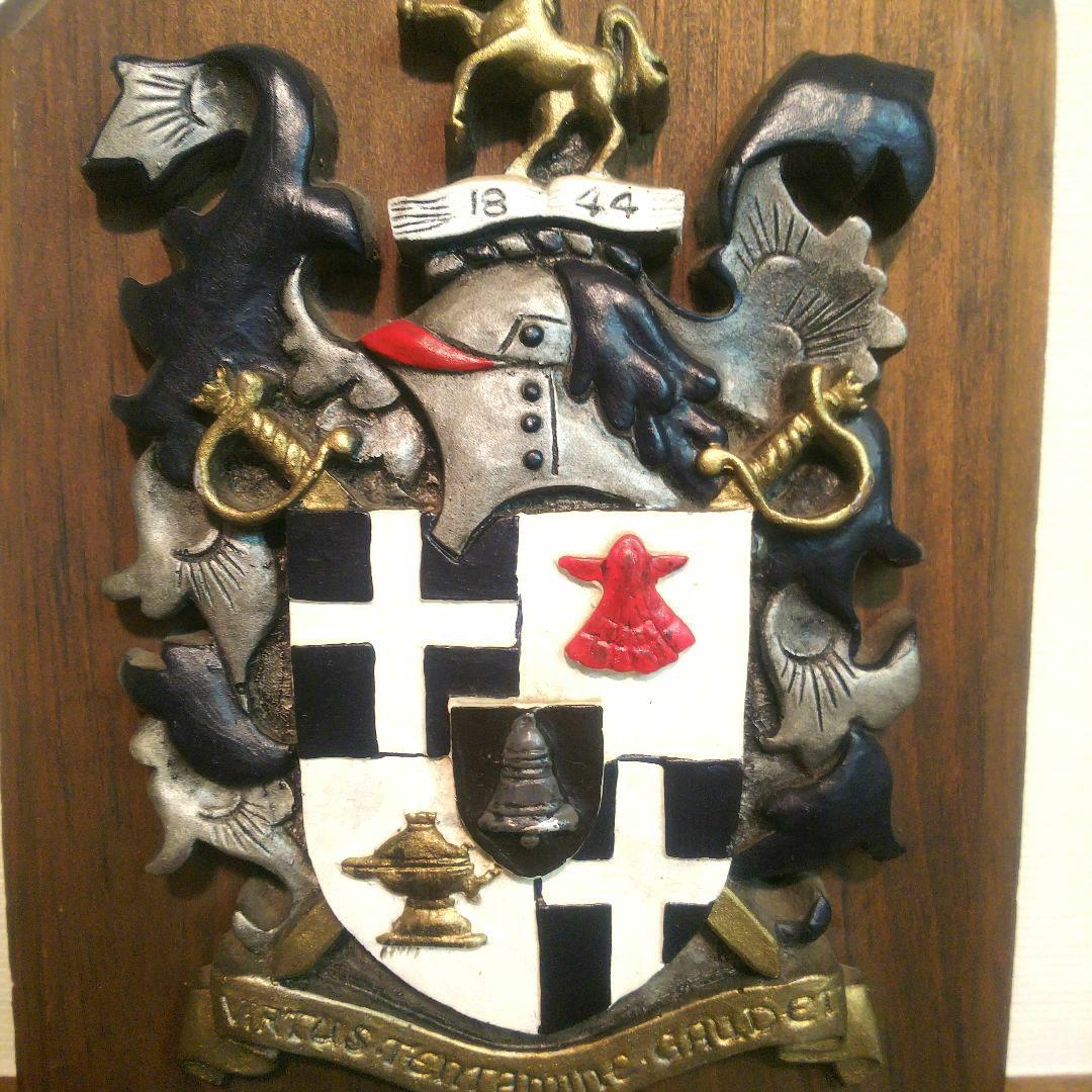 K*i様 ヴィンテージ 手彫り 木製 盾 セット カレッジ・ユニバーシティシリー