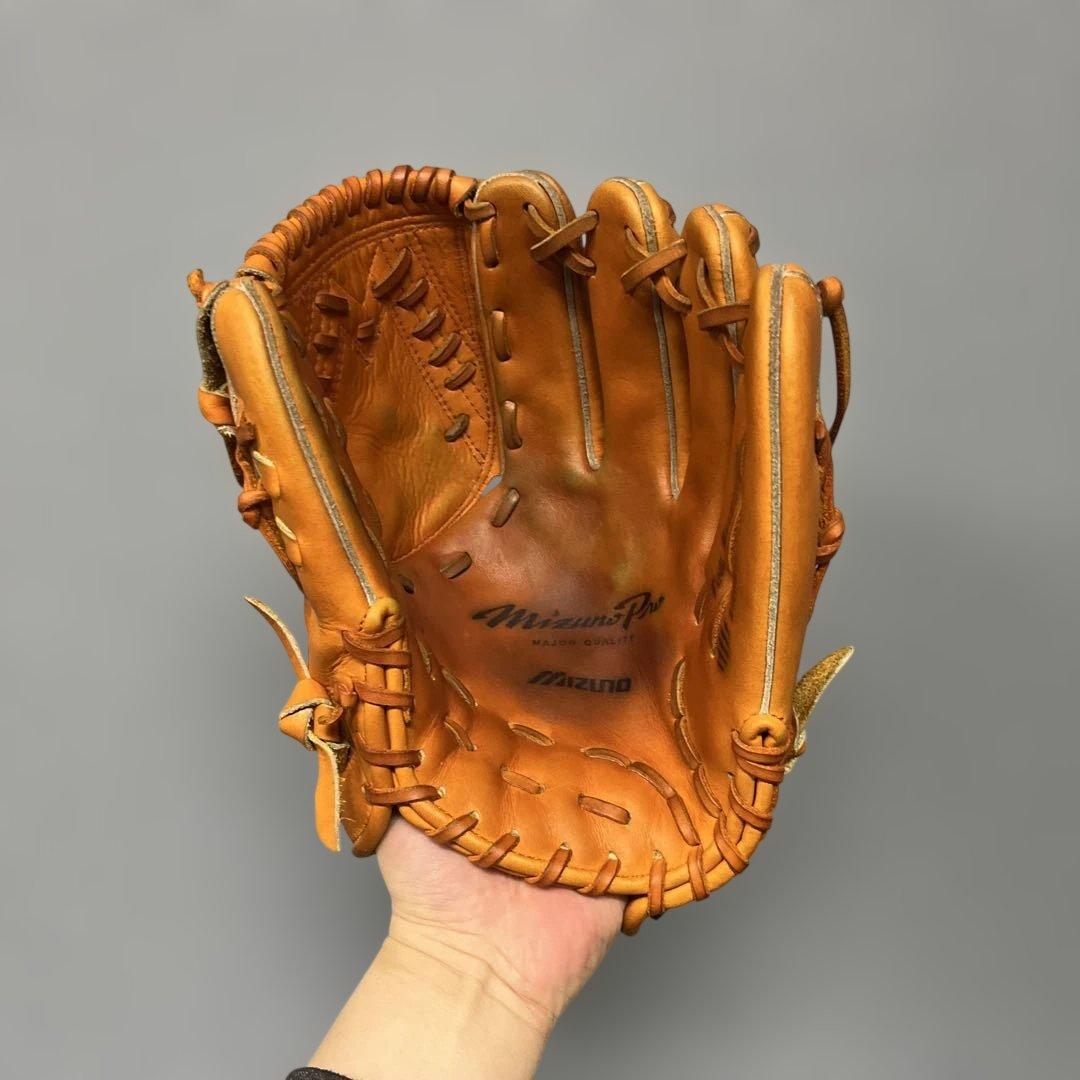 1186 ミズノプロ 型抜群 即戦力 極美品 硬式 投手用グローブ