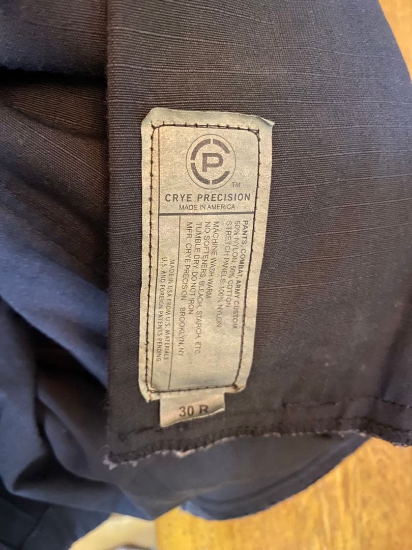 Crye Precision G2 BLACK コンバット パンツ 30R