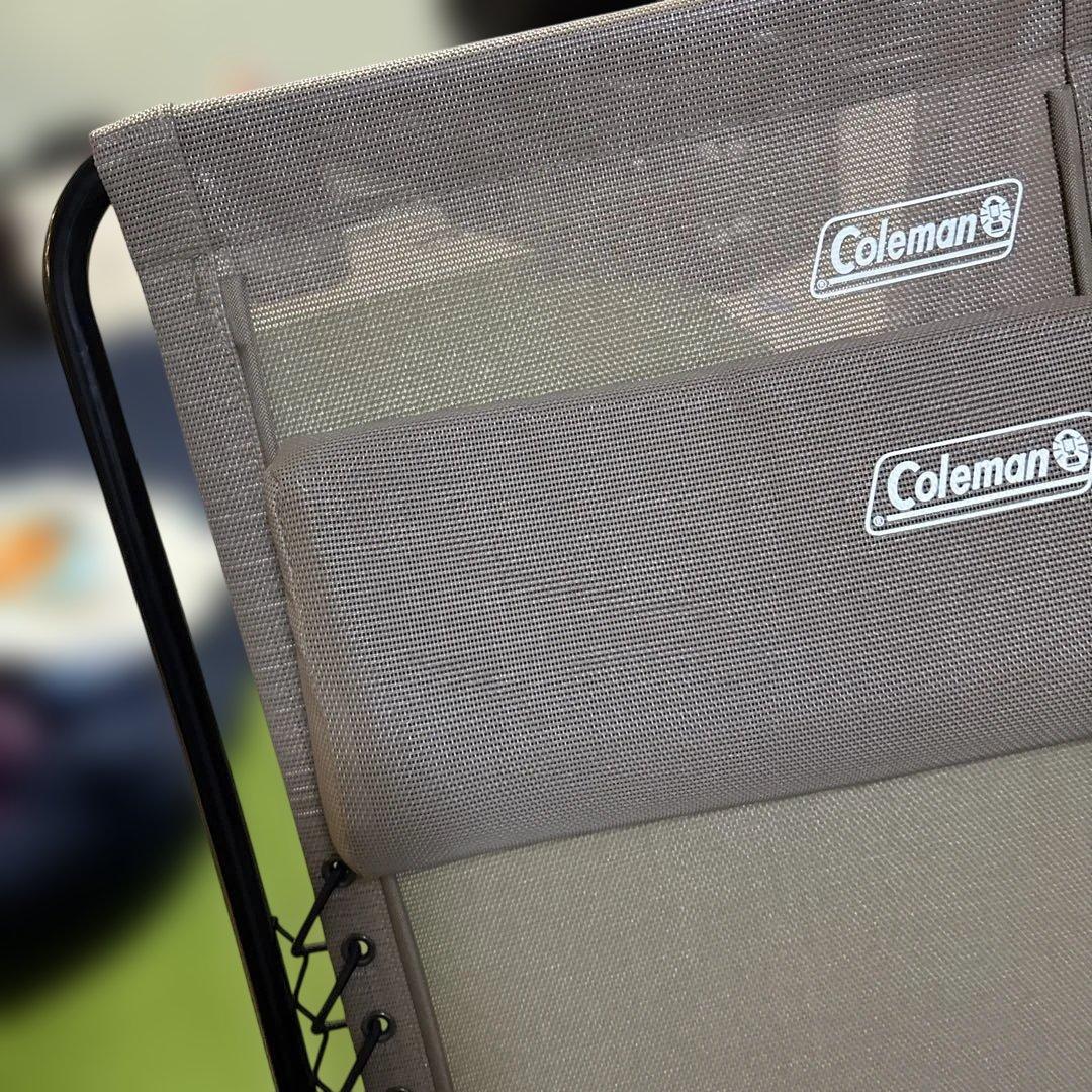 Coleman リクライニングチェア グレー