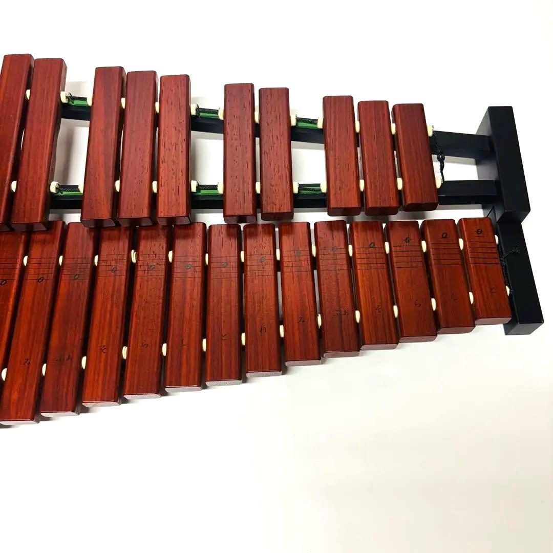 【美品】YAMAHA TX-6 32音木琴 マレット、ケース、スタンド付き