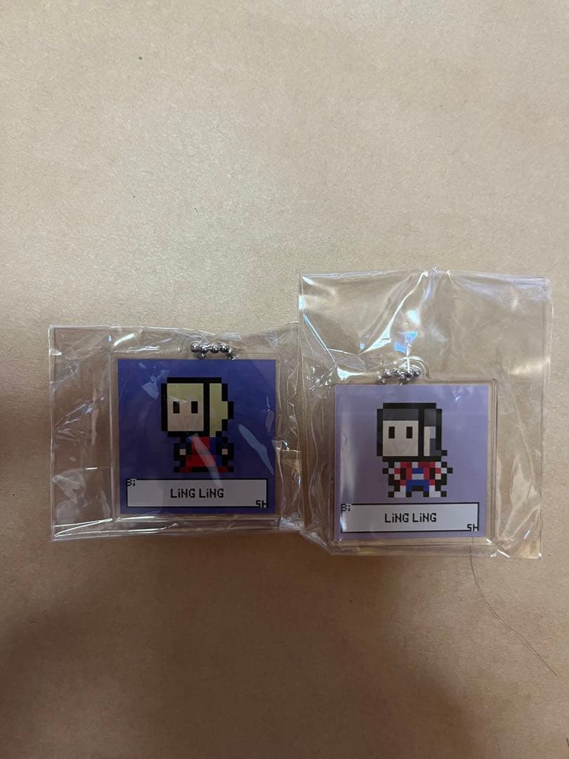 BiSH bye bye show for never ピクセルキーホルダー