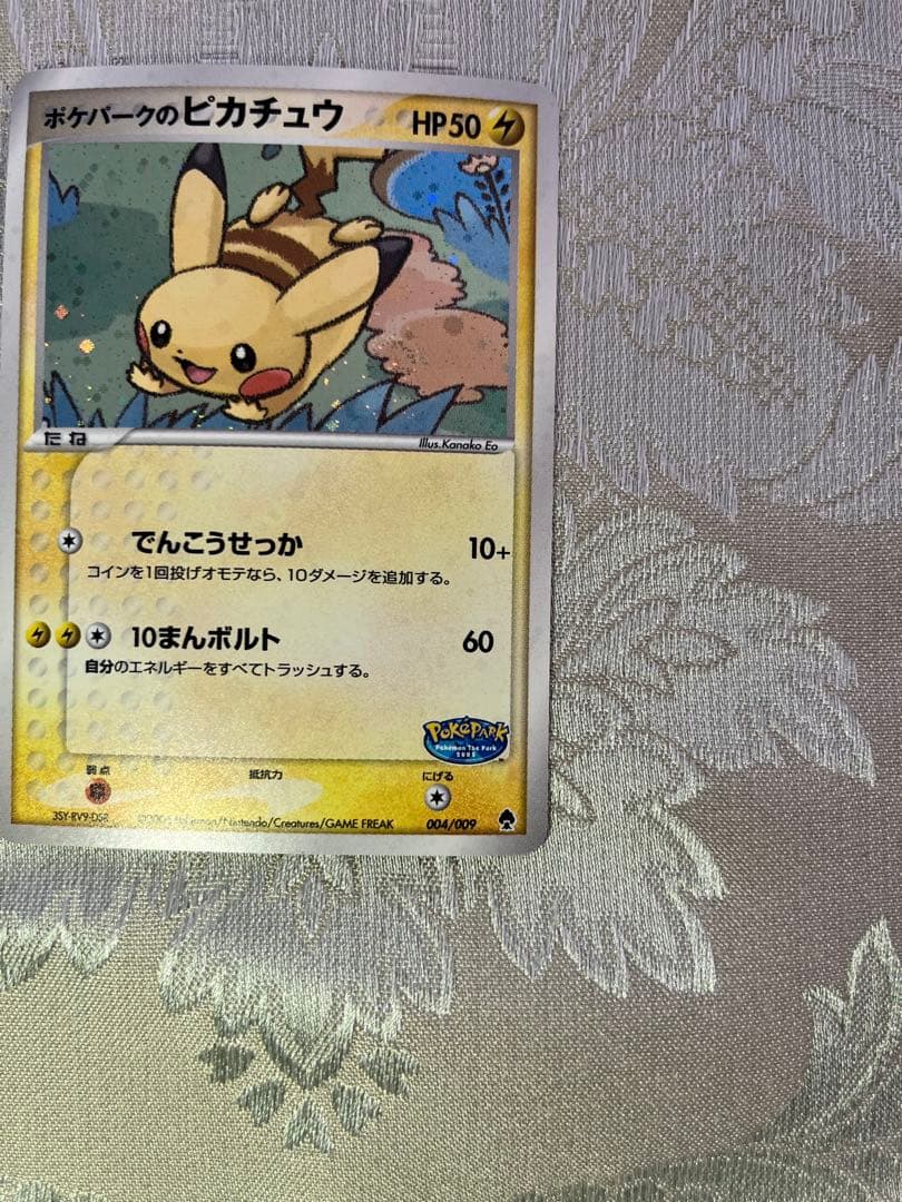 ポケパークのピカチュウ004/009