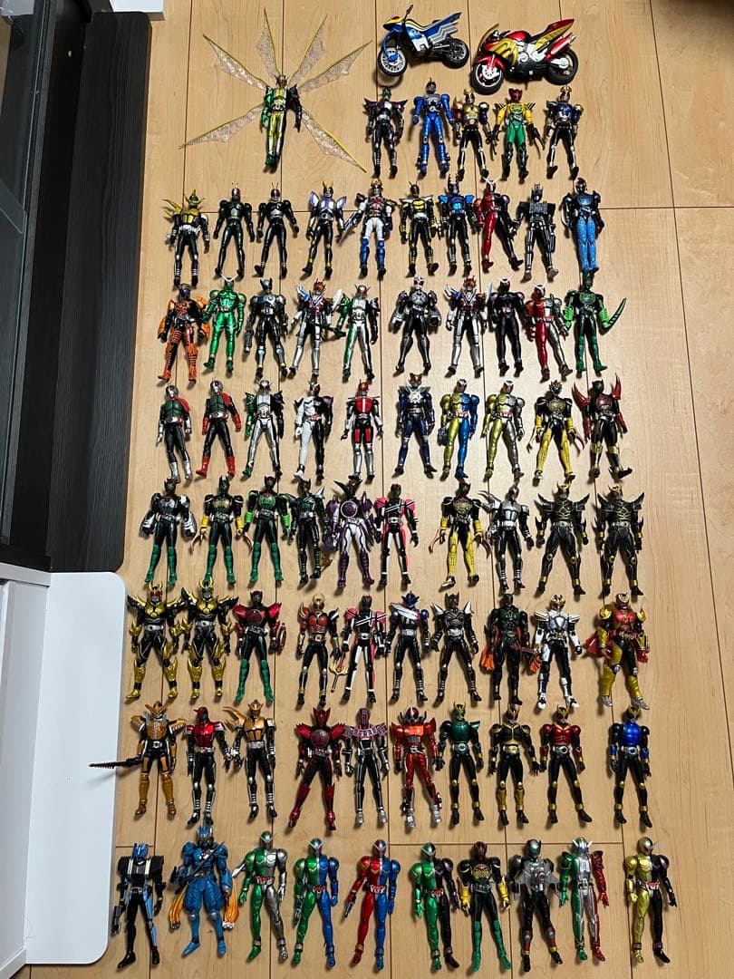 S.H.Figuarts 仮面ライダーシリーズ　約78体まとめ売り【ジャンク】
