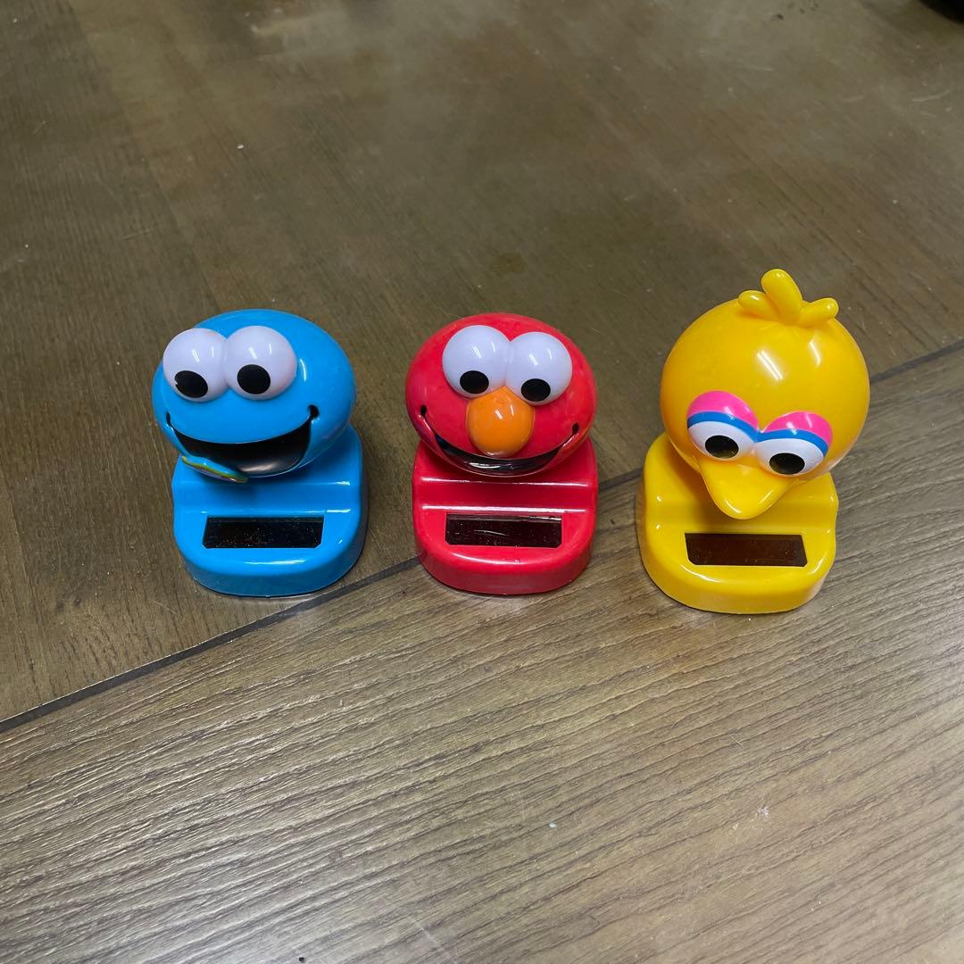 セサミストリート ソーラー式小物セット