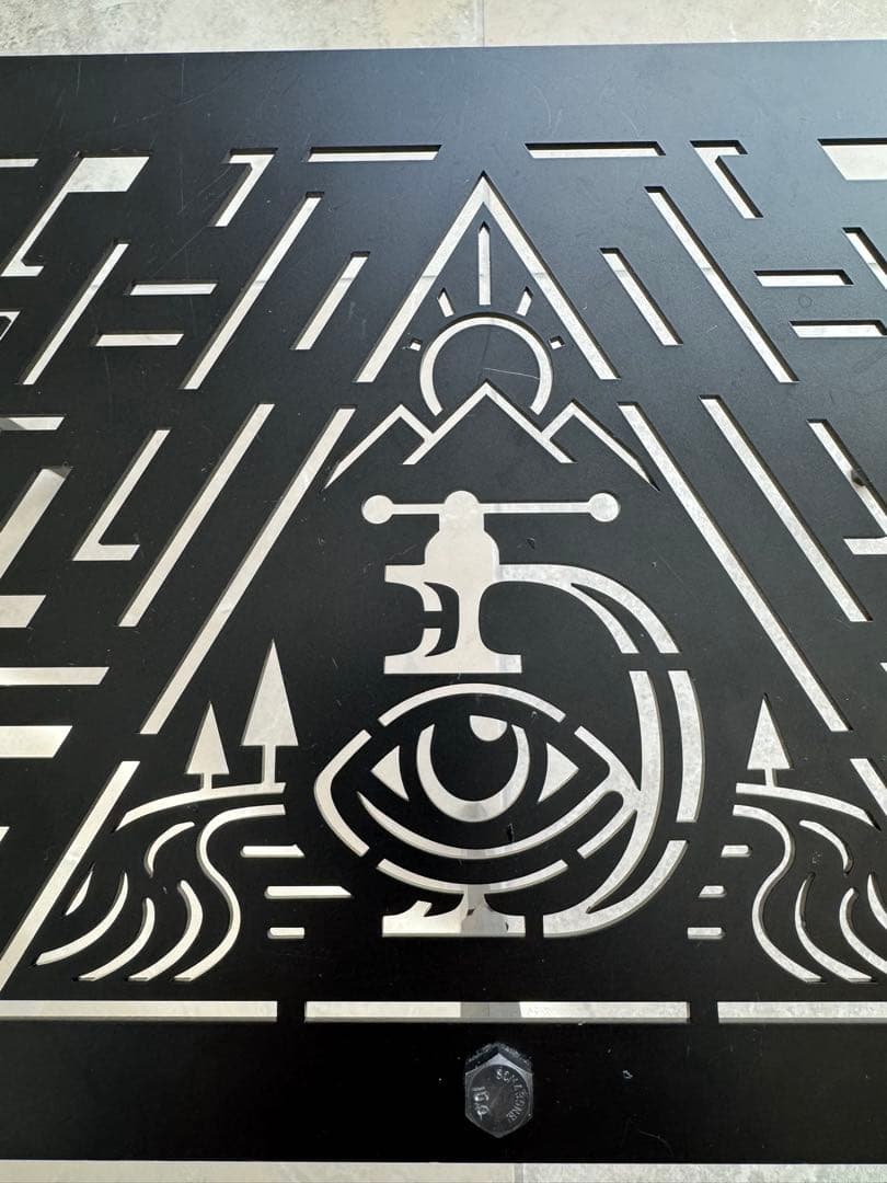 デバイスワークス X ANCAM メタヘキテハーフ 焚き火ハンガー