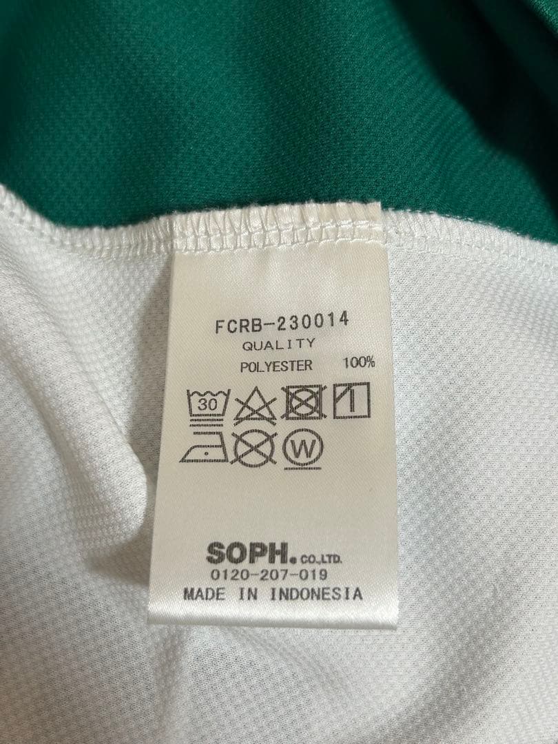 23SS F.C.Real Bristol GAME SHIRT グリーン M