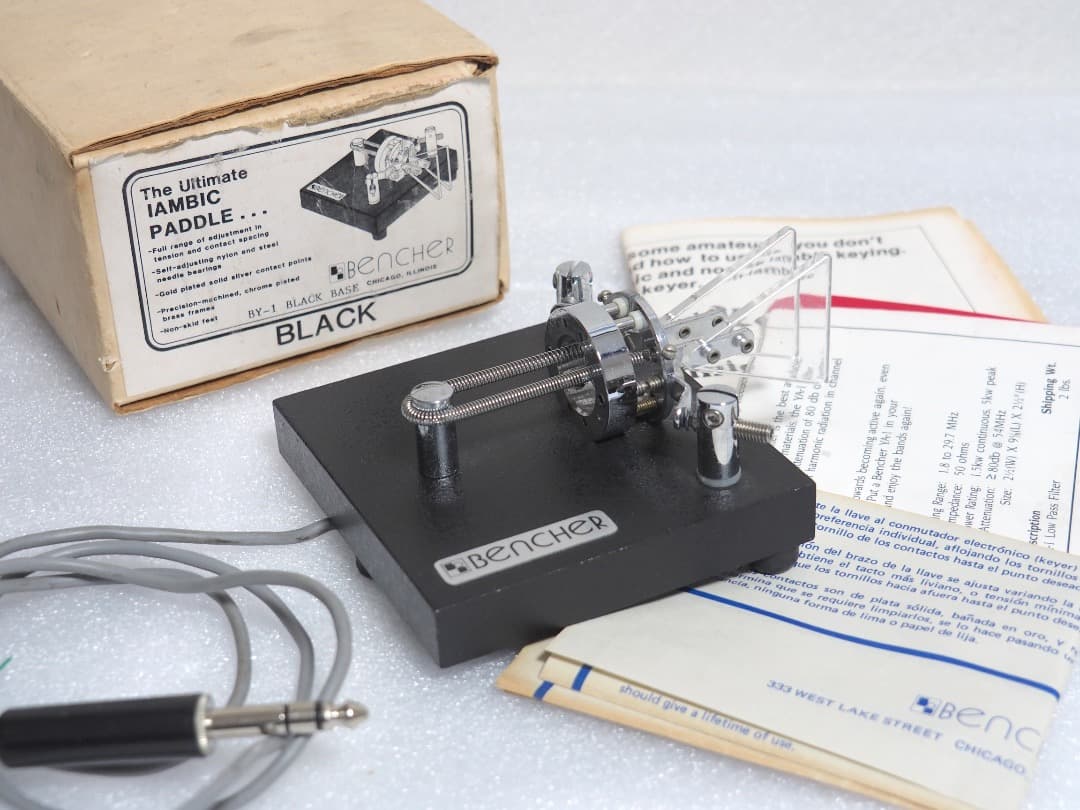 Bencher ベンチャー BY-1 ブラック アイアンビックパドル