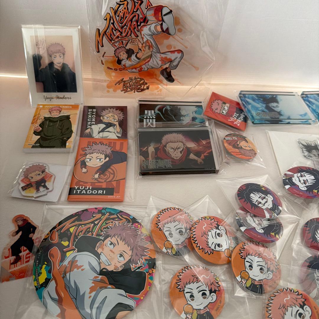 呪術廻戦 脹相 虎杖脹相 九相図 缶バッジ アクリル 多々 セット