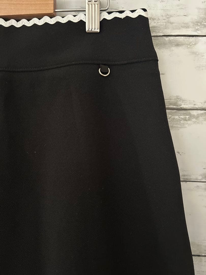 レディースゴルフウェア　スカートセットアップブラック　長袖　L／M サイズ