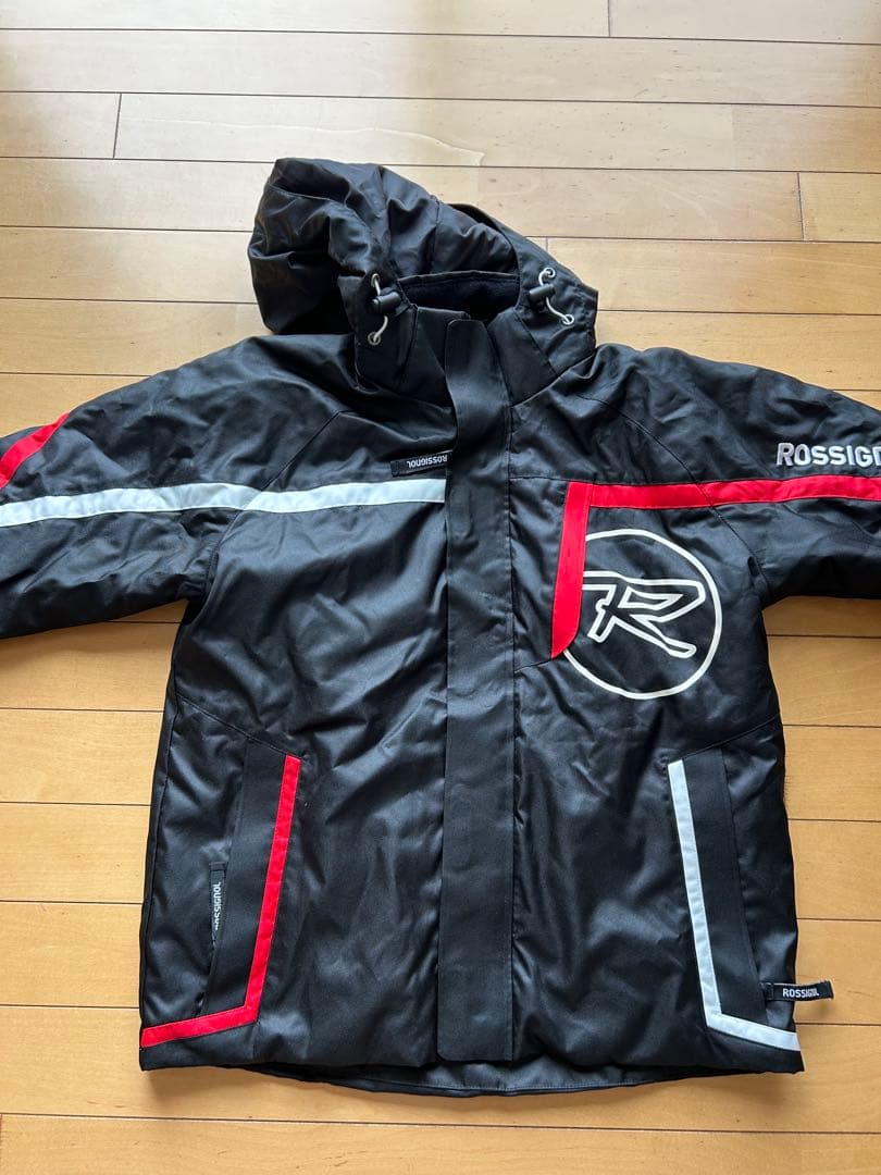 ロシニョールROSSIGNOL☆スキーウェア☆上下セットセットアップ150㎝