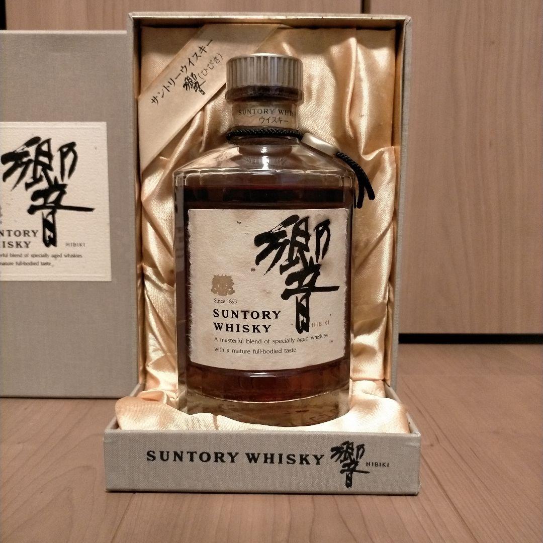 希少 響 古酒 旧ラベル 金キャップ 金ラベル HIBIKI ウイスキー