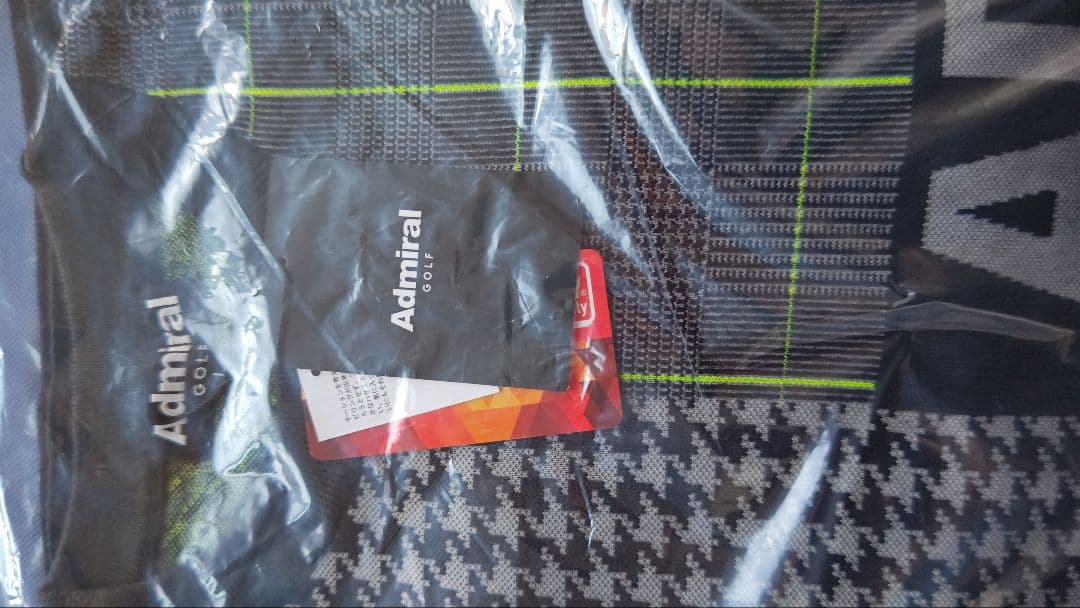 ADMIRAL　ゴルフウェア　ツイーディーパターンミックス クルーネックセーター