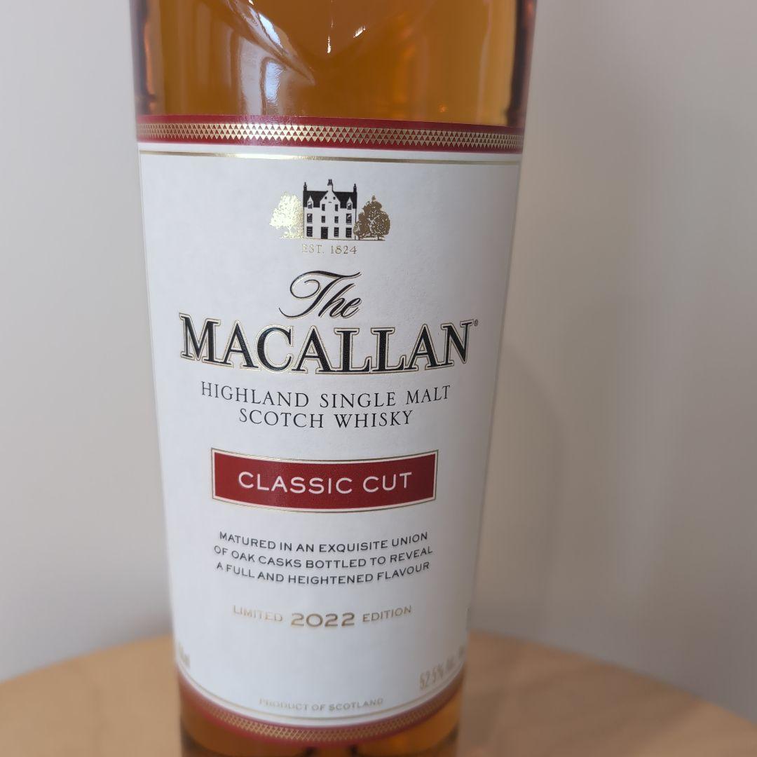 ウイスキー The Macallan Classic Cut 2022