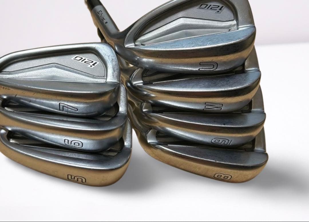 PING i210 アイアン 5〜U 7本セット 黒ドット モーダス105S