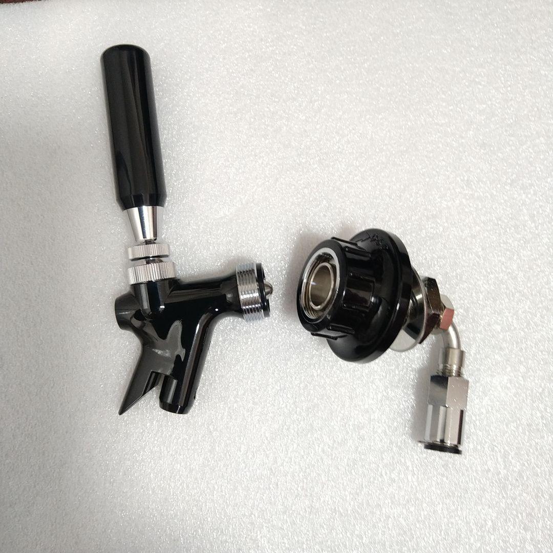 ニットク　氷冷式ビールサーバー用シャンク、コック（新品未使用）